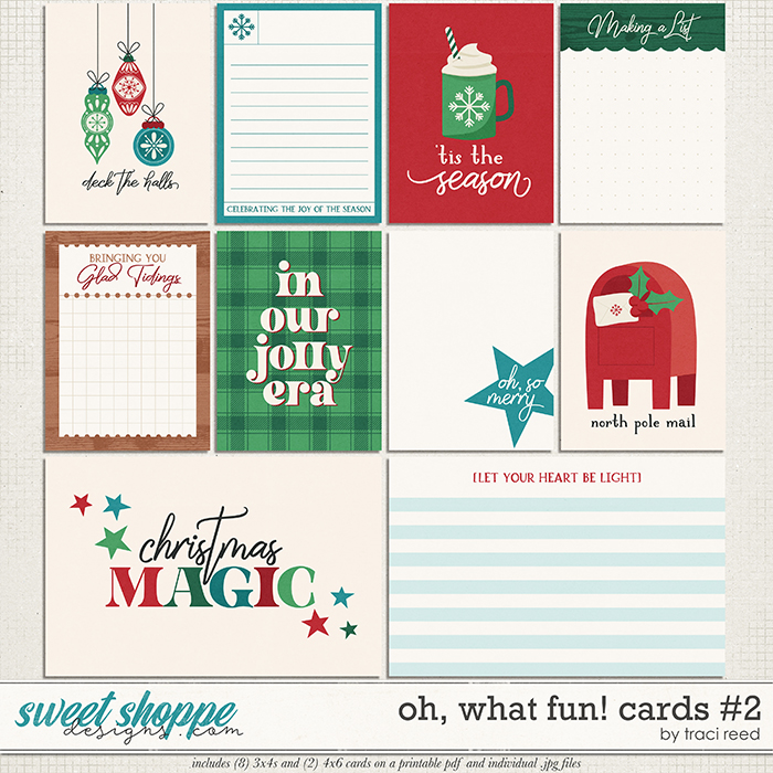 Oh, What Fun! Cards #2 by Traci Reed