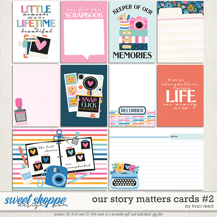 Our Story Matters Cards #2 by Traci Reed