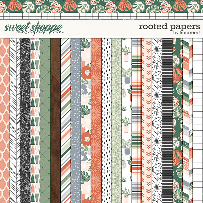 Rooted 12x12 Papers by Traci Reed Rooted 12x12 Papers by Traci Reed