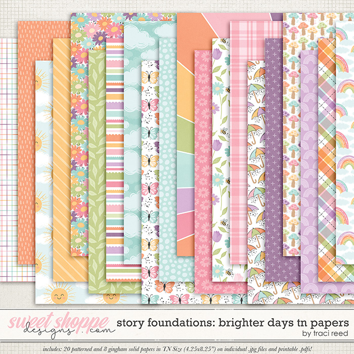 Story Foundations: Brighter Days TN Papers by Traci Reed