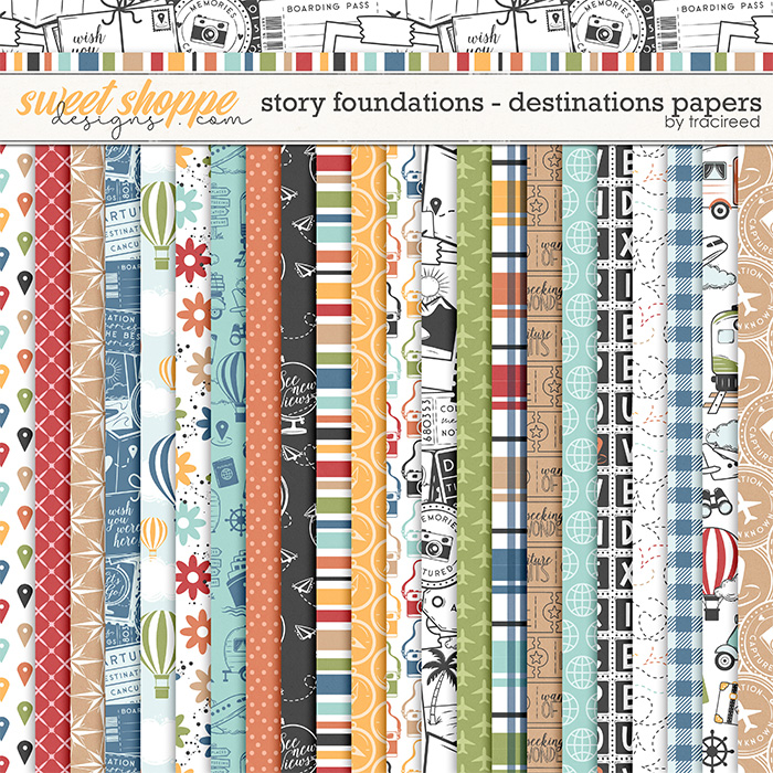Story Foundations: Destinations Papers by Traci Reed