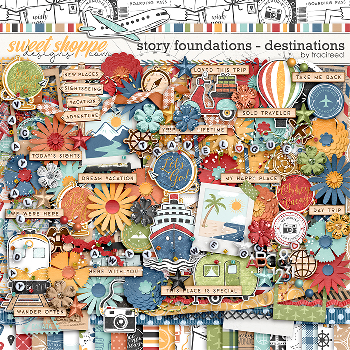 Story Foundations: Destinations by Traci Reed