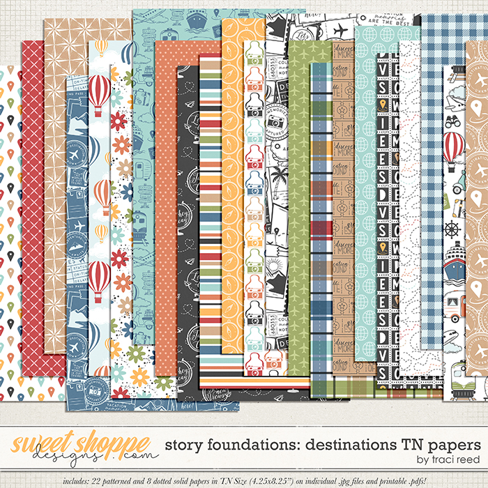 Story Foundations: Destinations TN Papers by Traci Reed