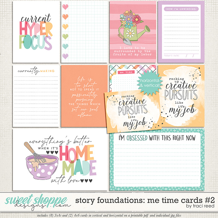 Story Foundations: Me Time Cards #2 by Traci Reed