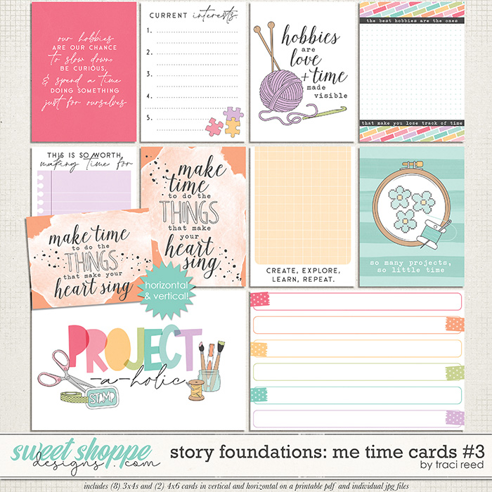 Story Foundations: Me Time Cards #3 by Traci Reed