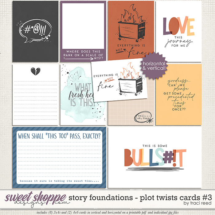 Story Foundations: Plot Twists Cards #3 by Traci Reed
