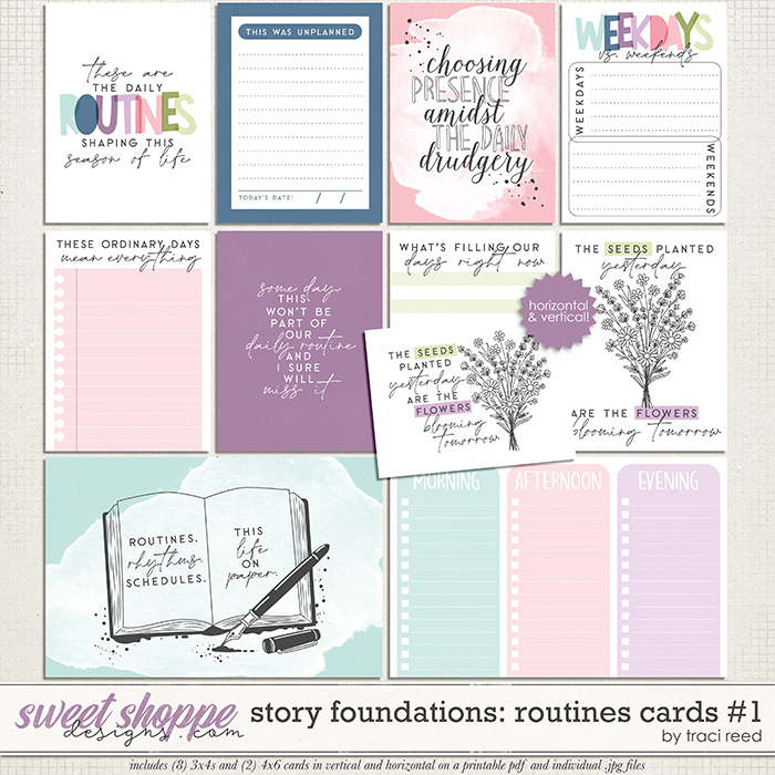 Story Foundations: Routines Cards #1 by Traci Reed