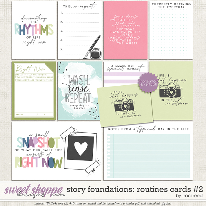 Story Foundations: Routines Cards #2 by Traci Reed