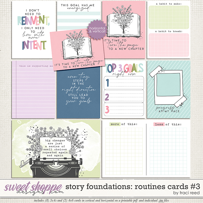 Story Foundations: Routines Cards #3 by Traci Reed