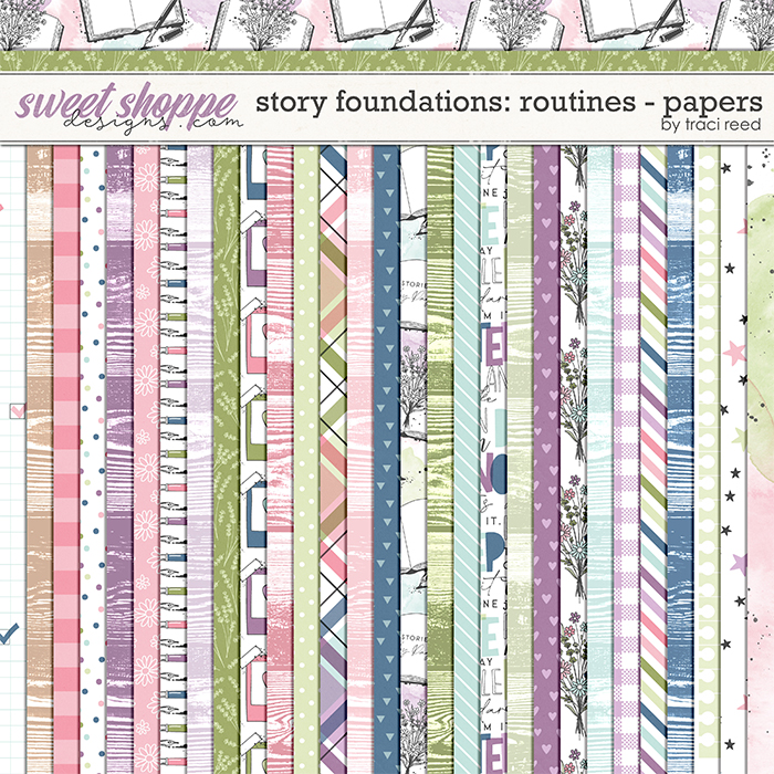 Story Foundations: Routines Papers by Traci Reed