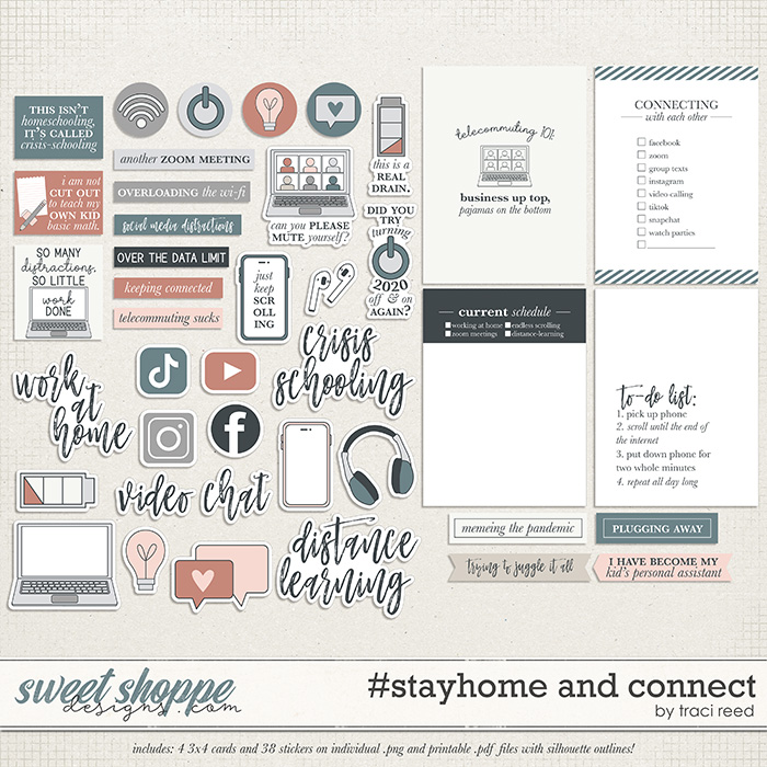 #stayhome and Connect by Traci Reed