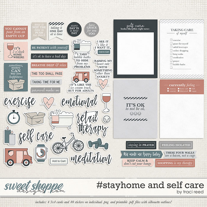 #stayhome and Self Care by Traci Reed