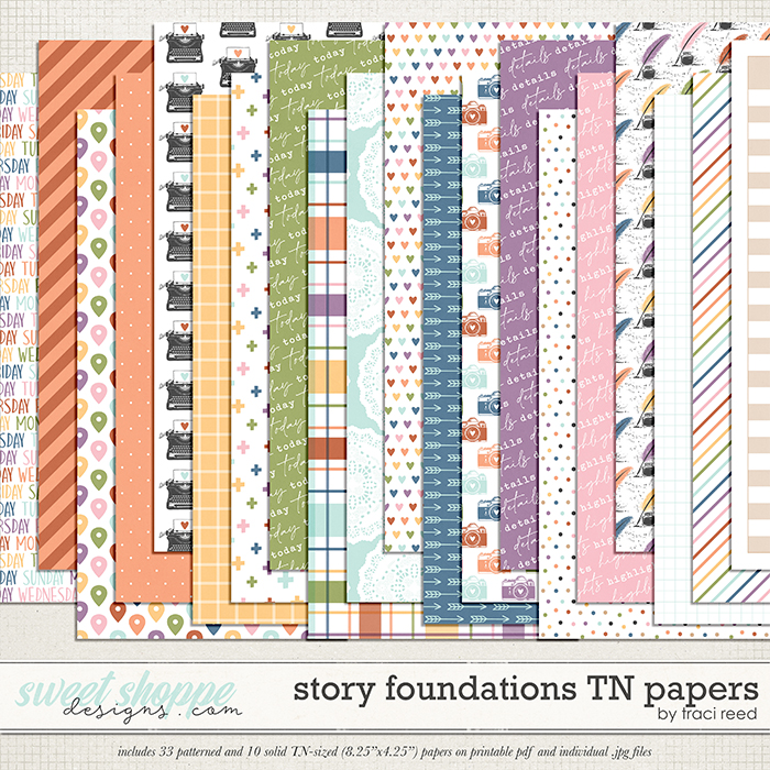 Story Foundations TN Papers by Traci Reed