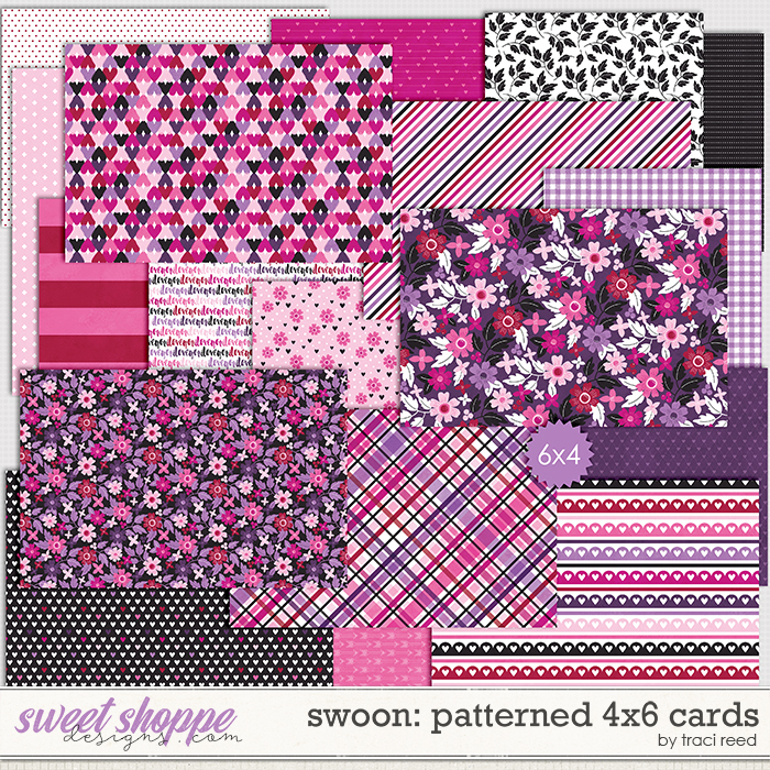Swoon Patterned 4x6s by Traci Reed Swoon Patterned 4x6s by Traci Reed