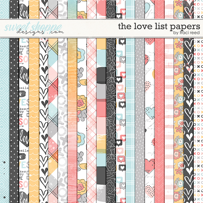 The Love List Papers by Traci Reed