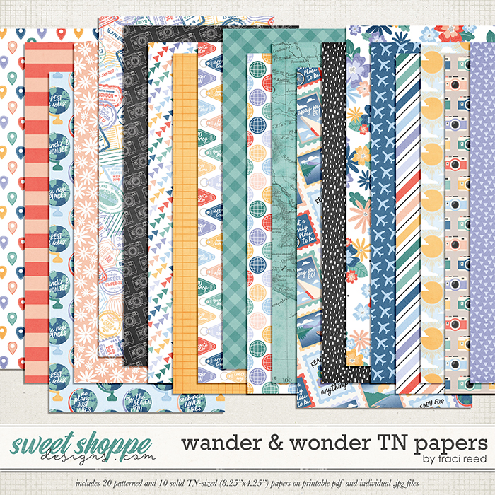 Wander & Wonder TN Papers by Traci Reed Wander & Wonder TN Papers by Traci Reed