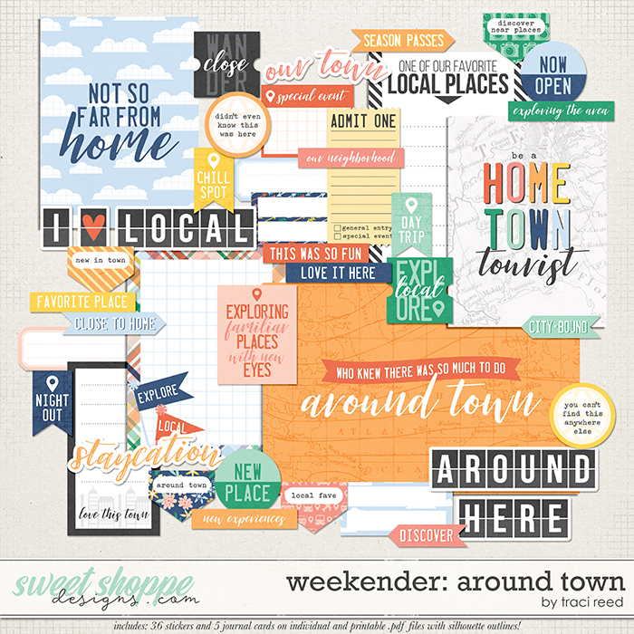 Weekender: Around Town Add On by Traci Reed