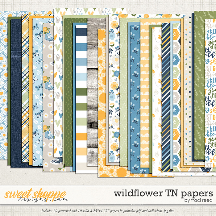 Wildflower TN Papers by Traci Reed