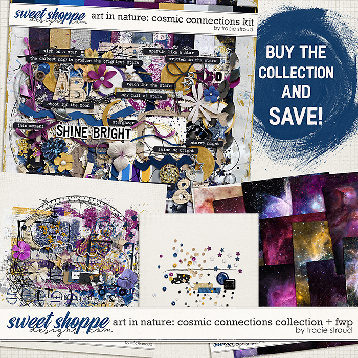 Art In Nature: Cosmic Connections Collection + FWP by Tracie Stroud
