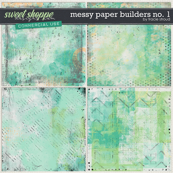 CU Messy Paper Builders no. 1 by Tracie Stroud CU Messy Paper Builders no. 1 by Tracie Stroud