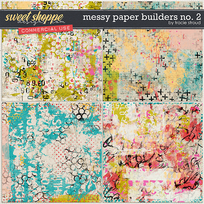 CU Messy Paper Builders no. 2 by Tracie Stroud CU Messy Paper Builders no. 2 by Tracie Stroud