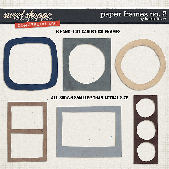 CU Paper Frames no. 2 by Tracie Stroud