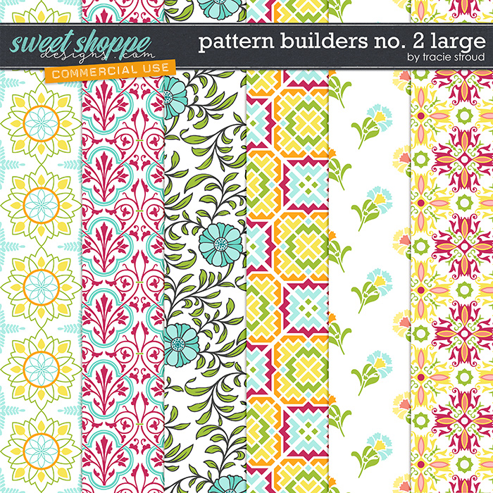 CU Pattern Builders no. 2 Large by Tracie Stroud CU Pattern Builders no. 2 Large by Tracie Stroud