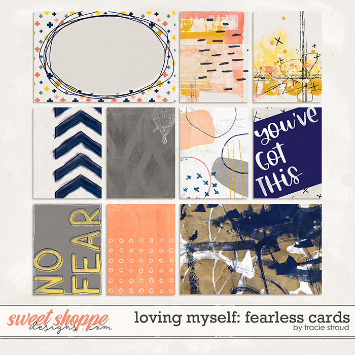 Loving Myself: Fearless Cards by Tracie Stroud