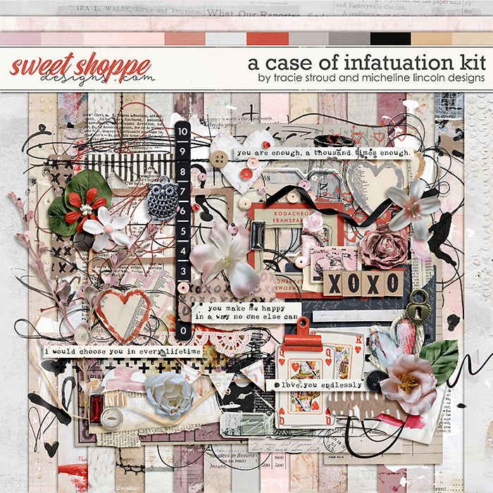A Case of Infatuation Kit by Tracie Stroud and Micheline Lincoln Designs