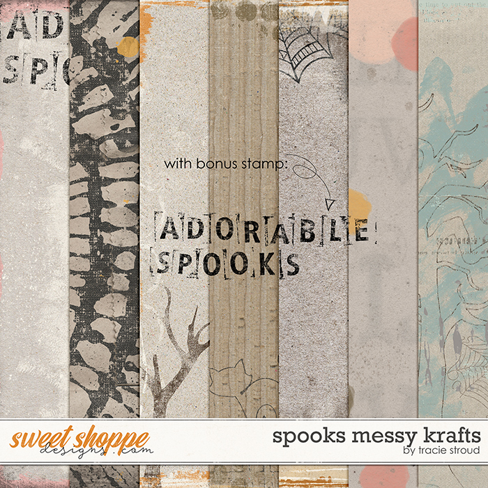 Spooks Messy Krafts by Tracie Stroud Spooks Messy Krafts by Tracie Stroud