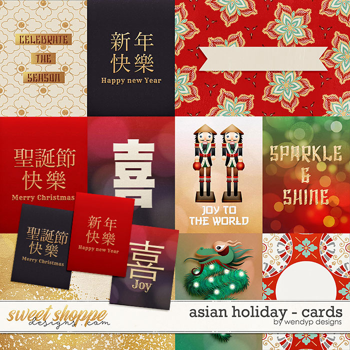 Asian Holiday - Cards by WendyP Designs