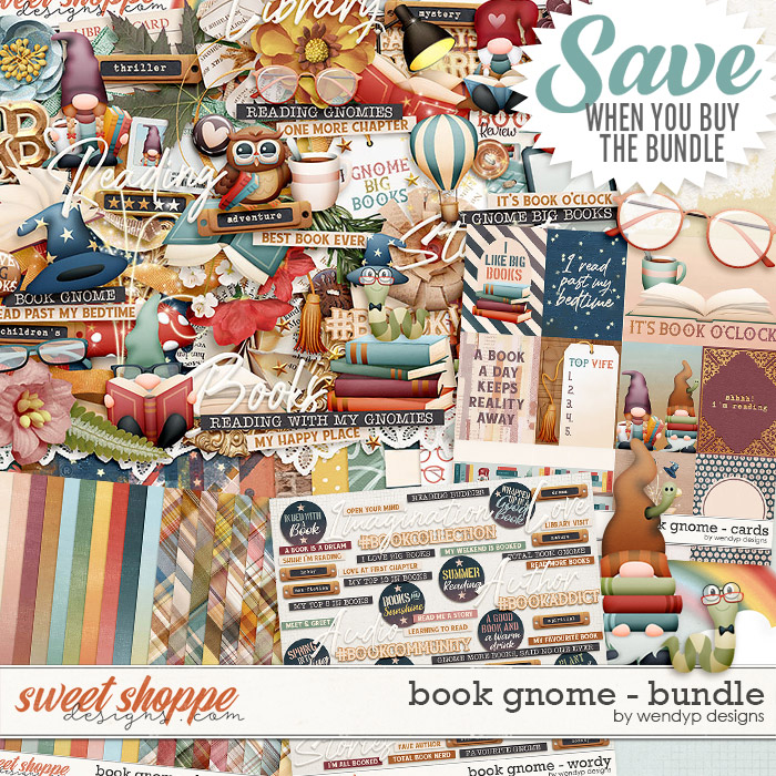 Book gnome - Bundle by WendyP Designs