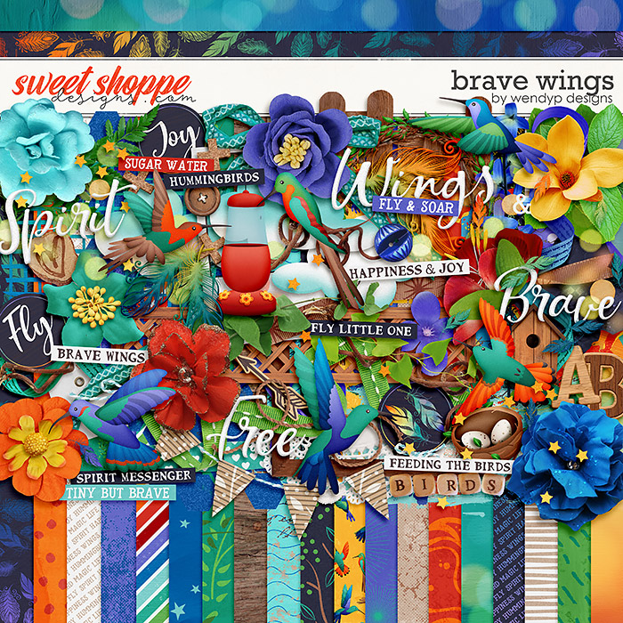Brave Wings by WendyP Designs