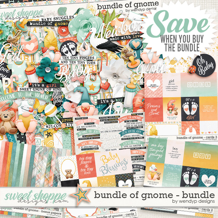 Bundle of gnome - Bunde & *FWP* by WendyP Designs