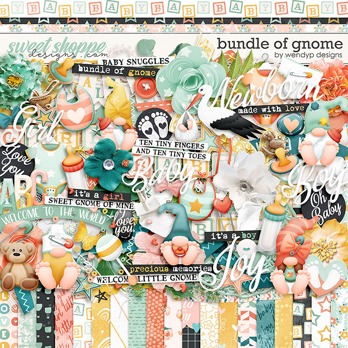 Bundle of gnome by WendyP Designs