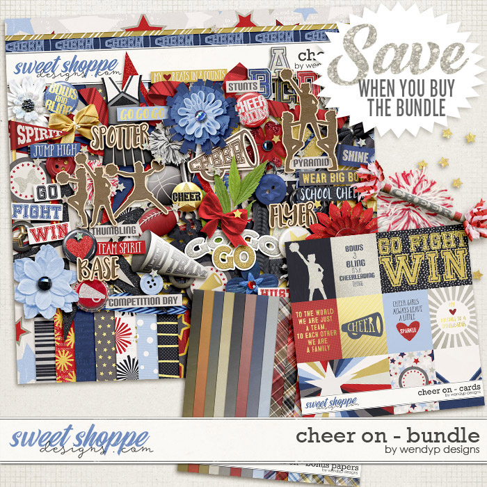 Cheer on - bundle by WendyP Designs