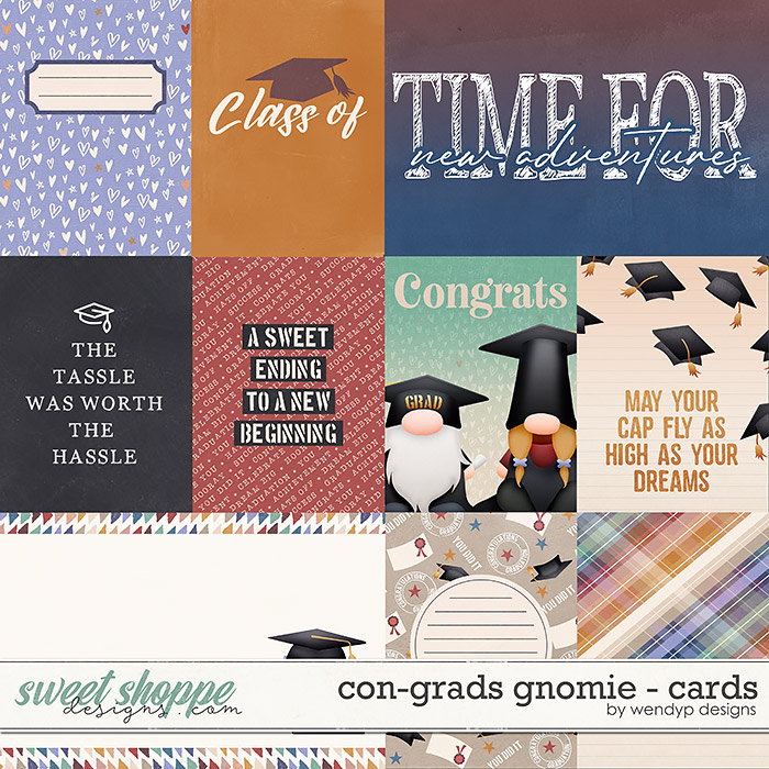 Con-grads Gnomie - Cards by WendyP Designs