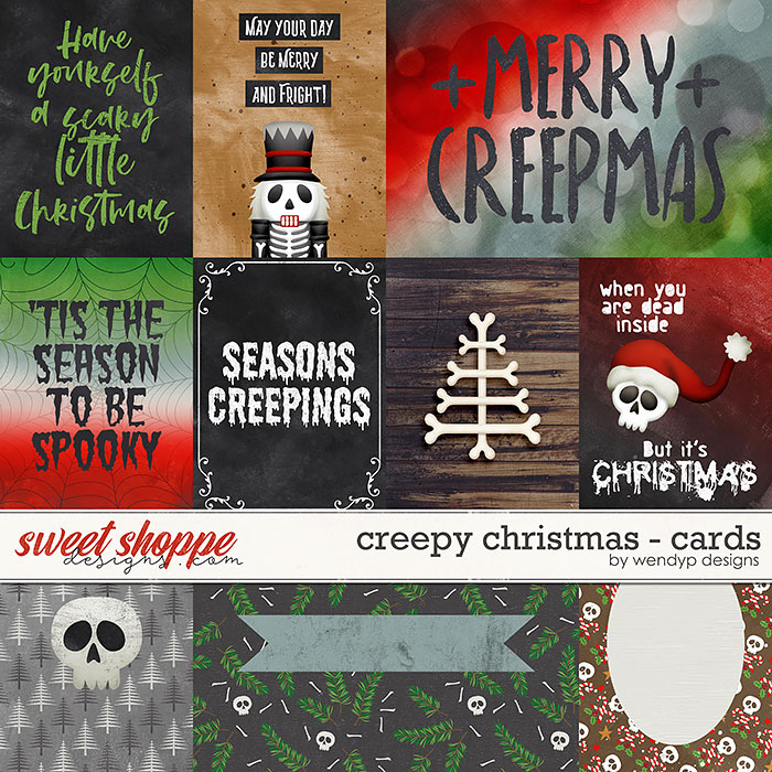 Creepy Christmas - Cards by WendyP Designs
