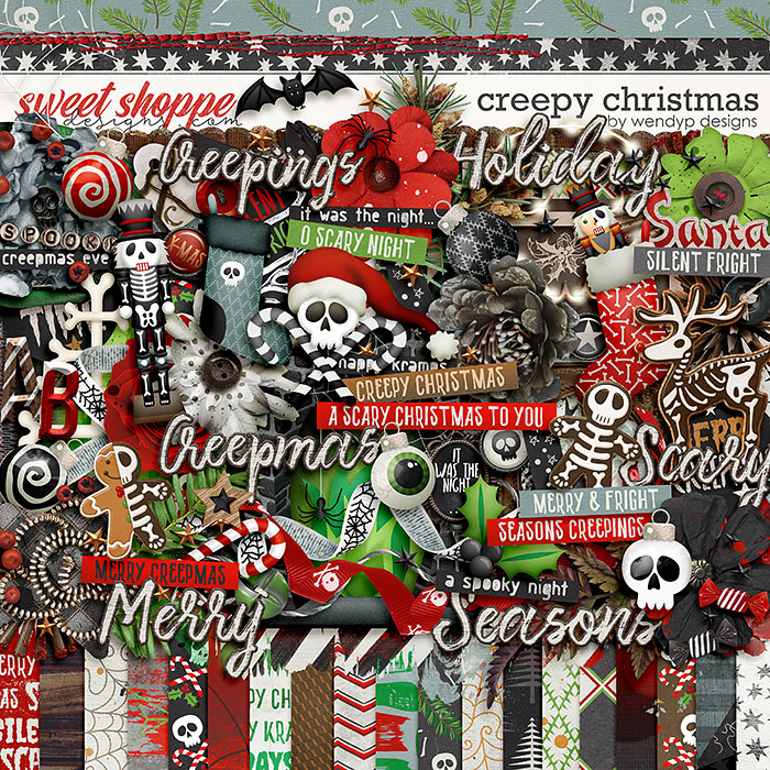 Creepy Christmas by WendyP Designs