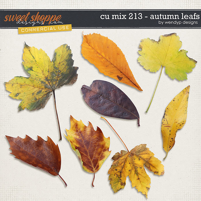 CU Mix 213 - autumn leafs by WendyP Designs CU Mix 213 - autumn leafs by WendyP Designs