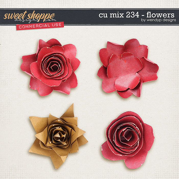 CU Mix 234 - Flowers by WendyP Designs CU Mix 234 - Flowers by WendyP Designs