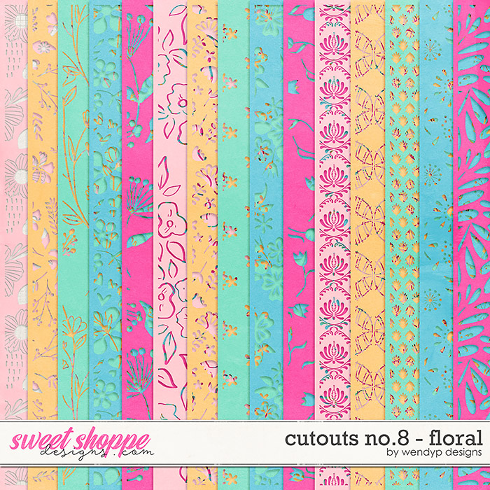 Cutouts no.8 - Floral by WendyP Designs