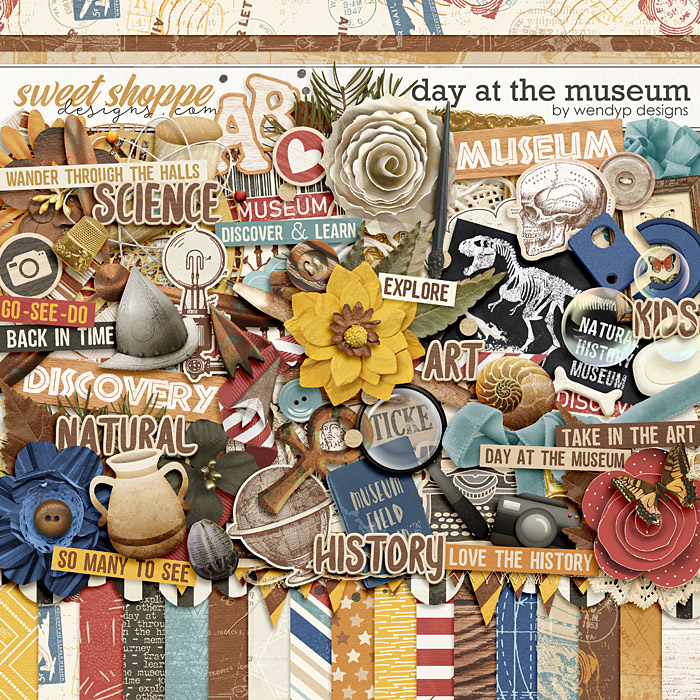 Day at the museum by WendyP Designs