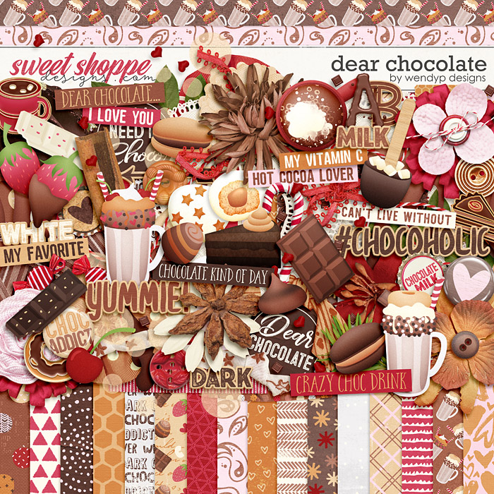 Dear Chocolate by WendyP Designs