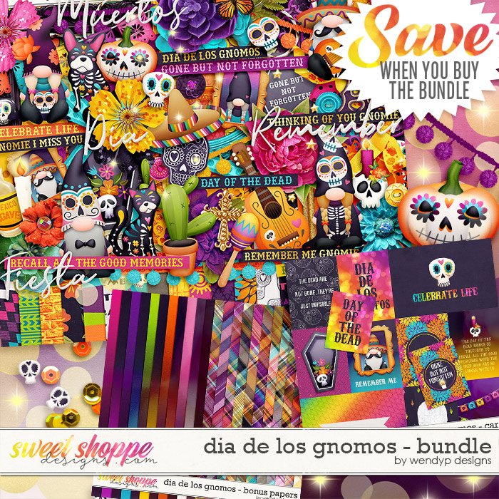 Dia de los Gnomos - Bundle by WendyP Designs