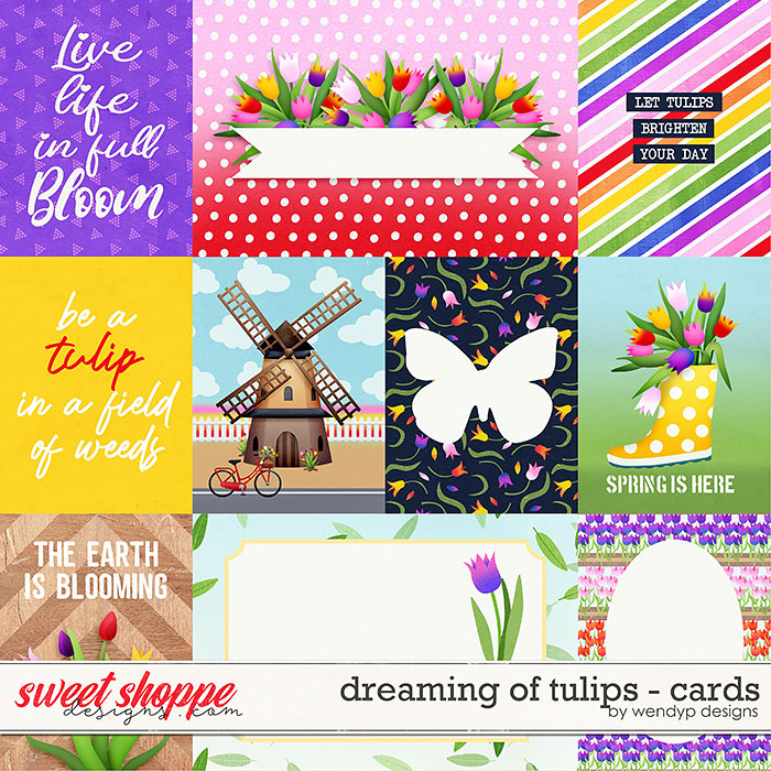 Dreaming of tulips - cards by WendyP Designs