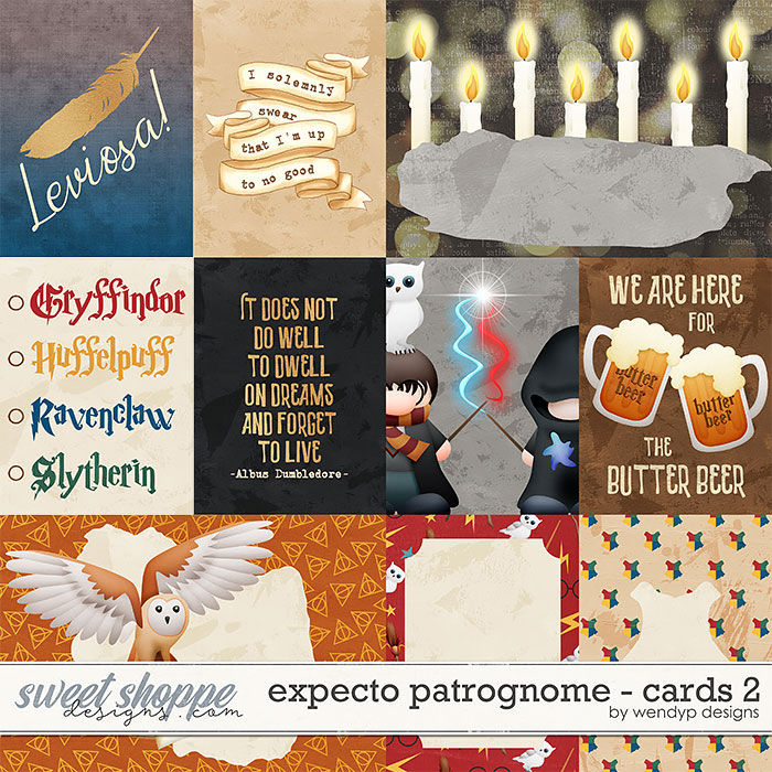 Expecto Patrognome - cards 2 by WendyP Designs