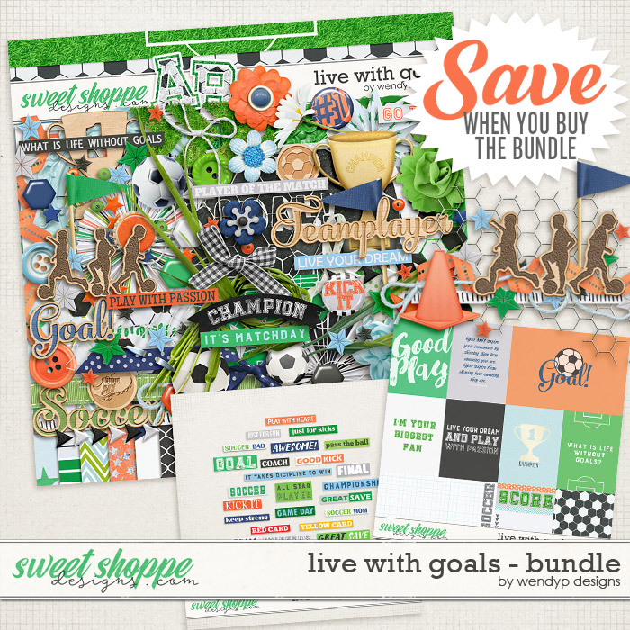 Live with goals - Bundle by WendyP Designs