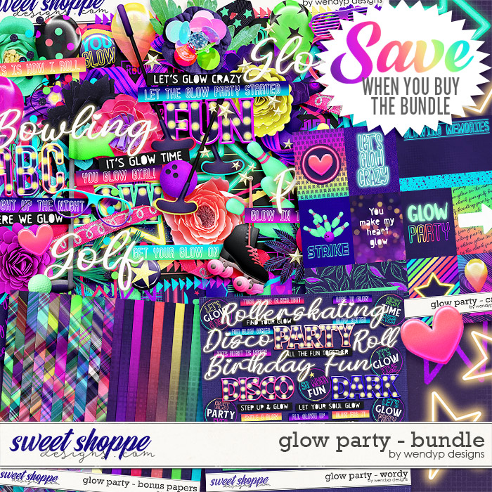 Glow Party - Bundle by WendyP Designs