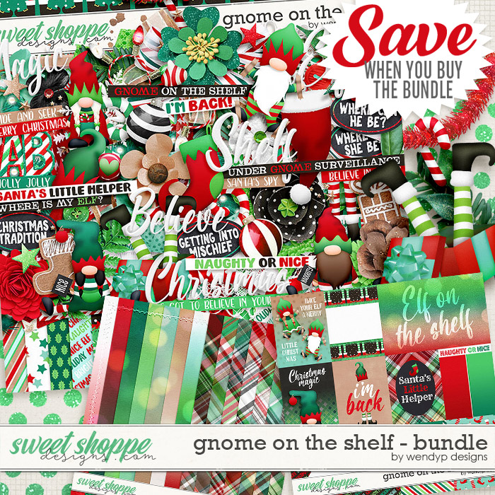 Gnome on the shelf - Bundle by WendyP Designs